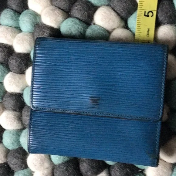 Louis Vuitton Blue Epi Speedy 25 - Picture 12 of 14